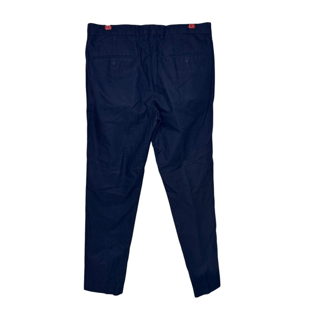 J.Crew Men's Pants Thompson Slim Performance Chino Preppy Navy Blue Size 31X32 - Picture 7 of 11